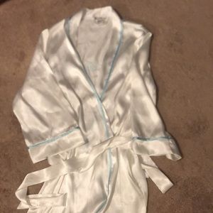 Bridal silk robe size S/M